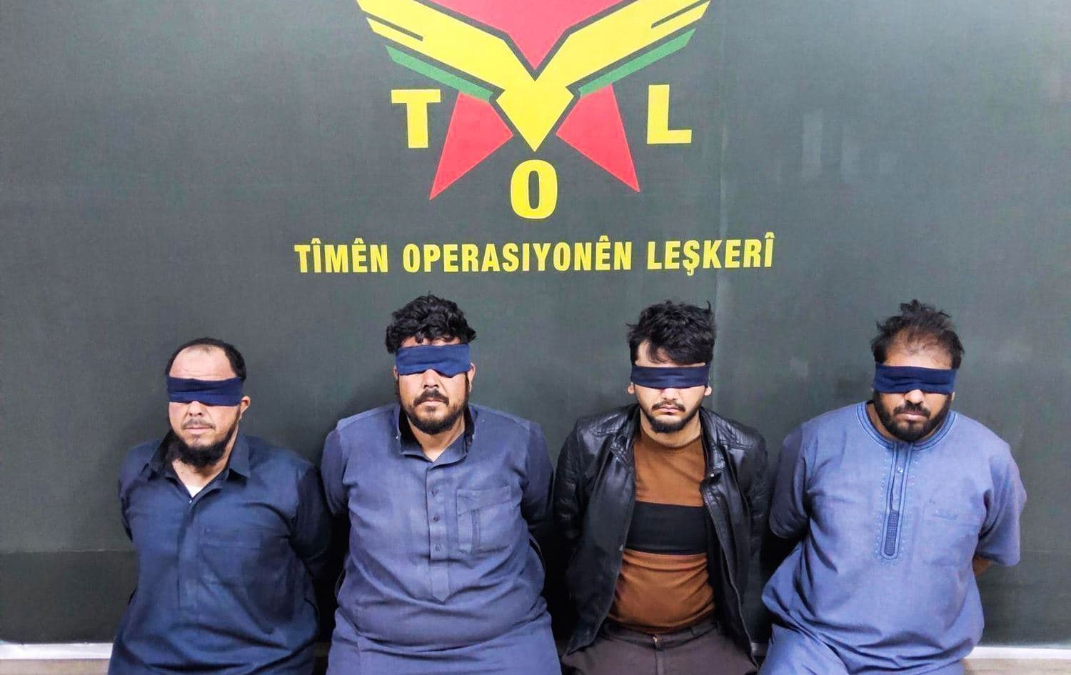 DSG'nin yakaladığı kişiler. 