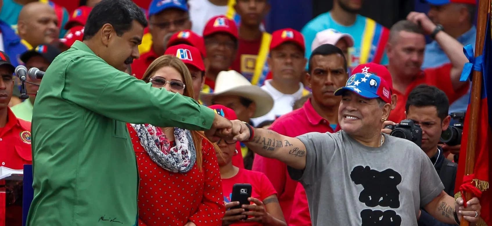 Nicolas Maduro ve Maradona