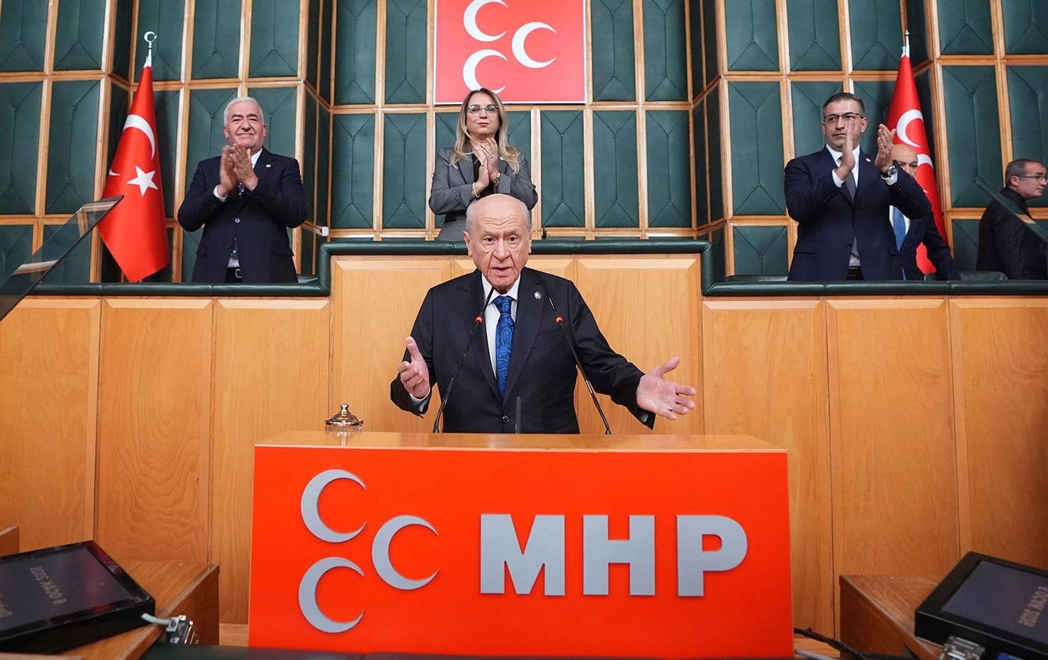 Devlet Bahçeli MHP grubunda konuştu. / Foto: AA
