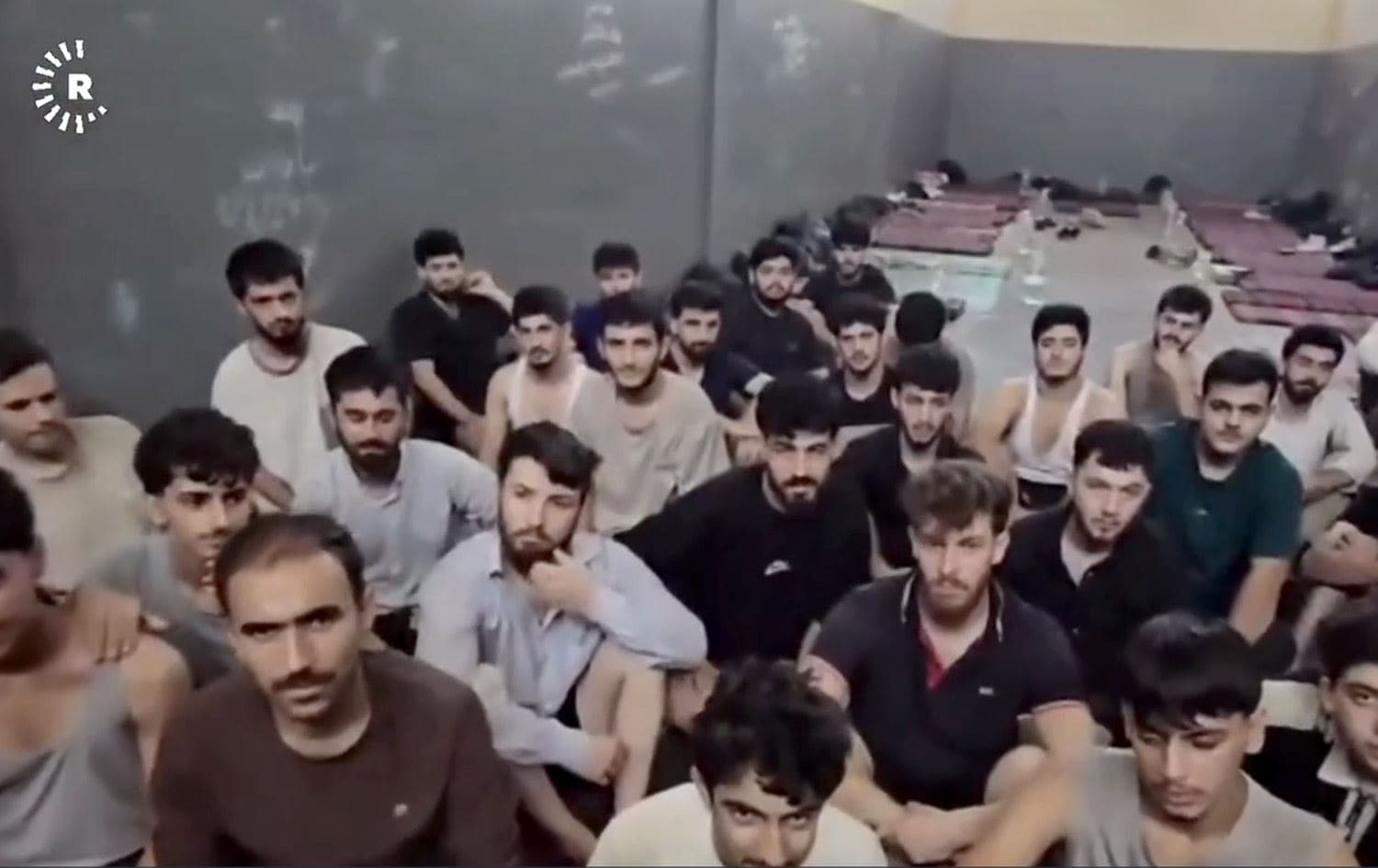 ژمارەیەک لەو گەنجە کوردانەی لە لیبیا گیریانخواردووە. وێنە: تایبەت بە رووداو