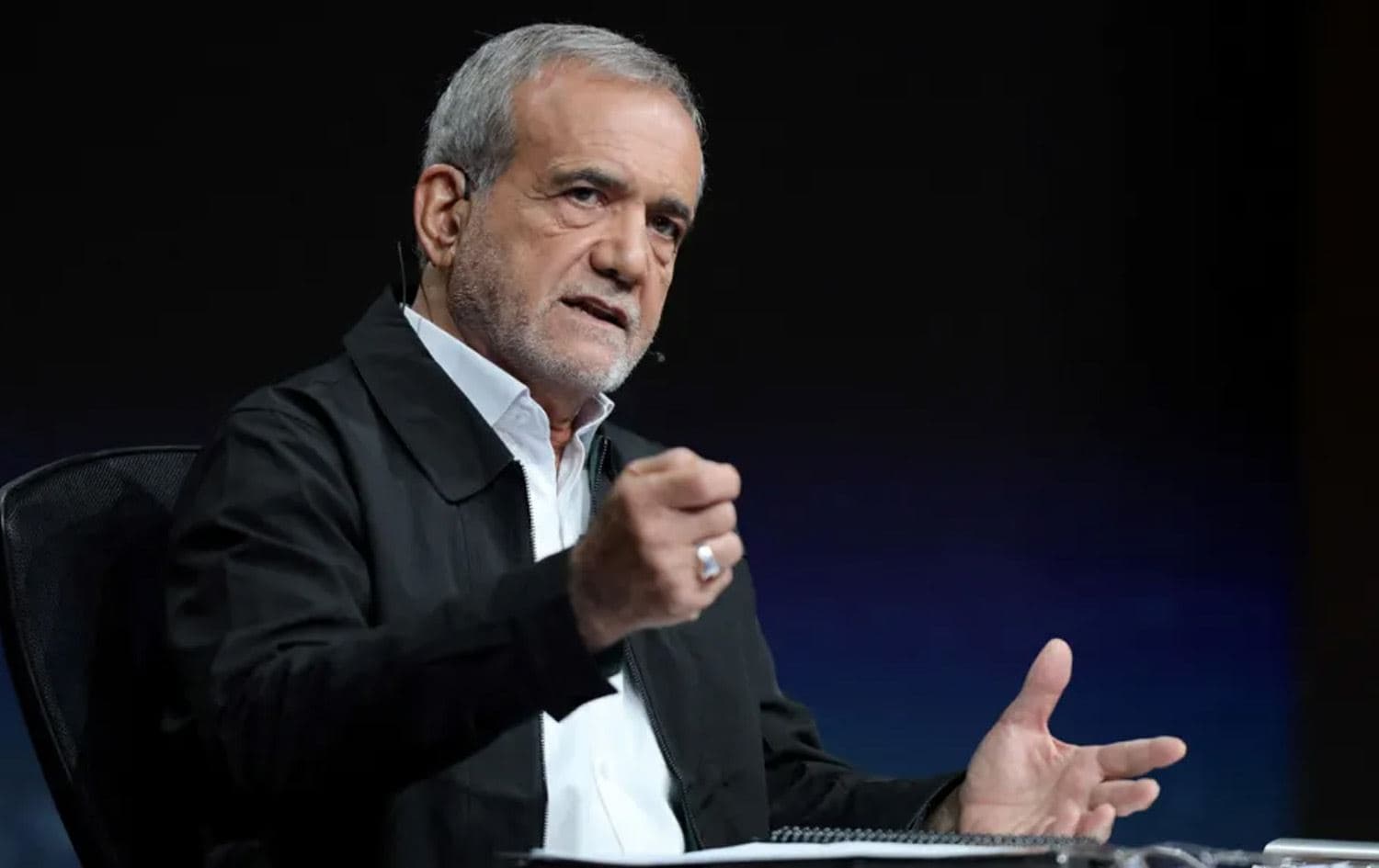  مەسعود پزیشکیان، سەرۆککۆماری ئێران. وێنە: Reuters