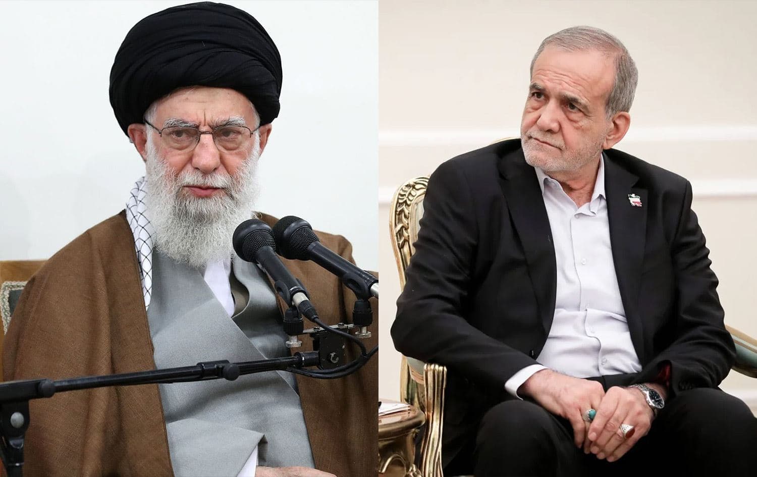 مەسعود پزیشکیان: پەلاماردانی رێبەر بە واتای راگەیاندنی شەڕی هەمەلایەنەیە 