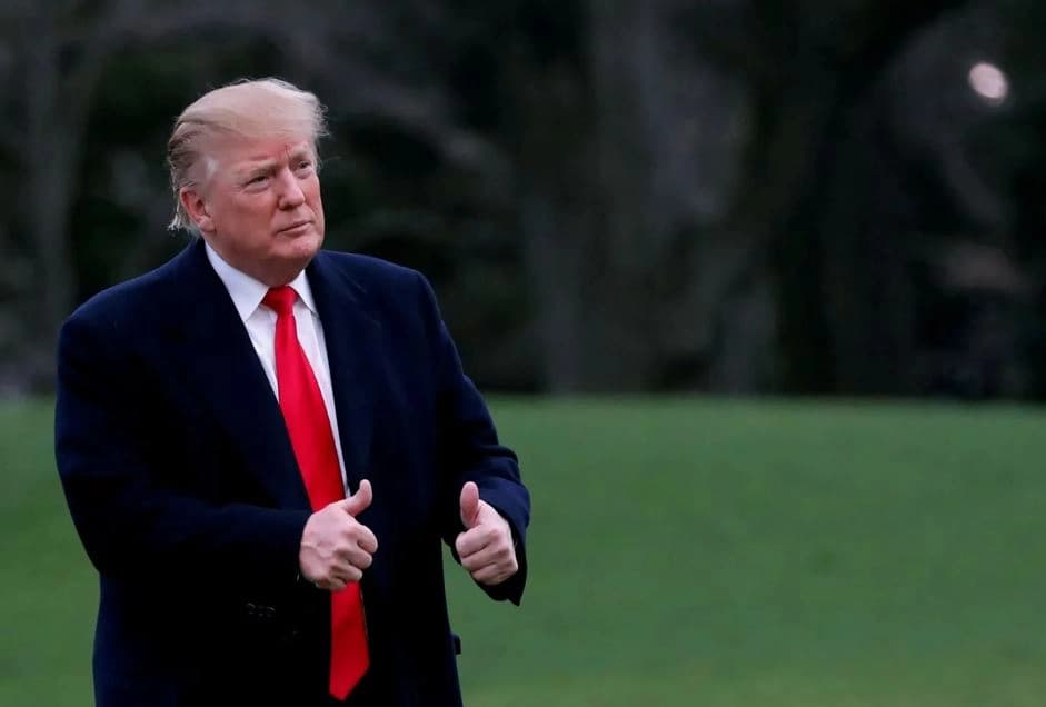 دۆناڵد ترەمپ، سەرۆکی ئەمریکا. وێنە: Reuters