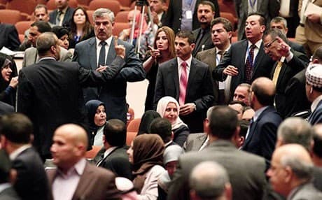 Iraqi parliament.