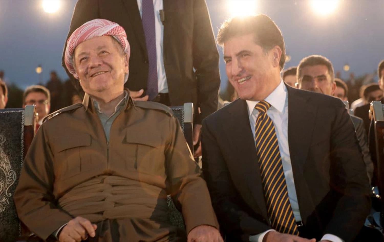 سەرۆک مەسعود بارزانی و نێچیرڤان بارزانی، سەرۆکی هەرێمی کوردستان