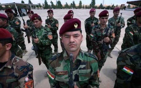 AFP file photo of Peshmerga soldiers.