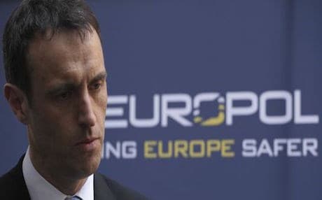 Europol Director Rob Wainwright. AFP photo.