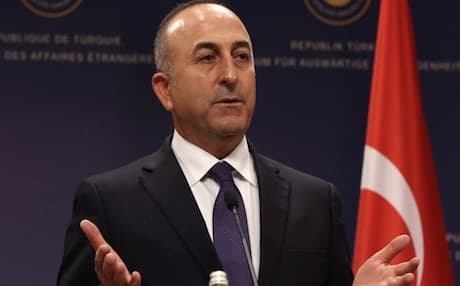 Mevlut Cavusoglu. AP photo.