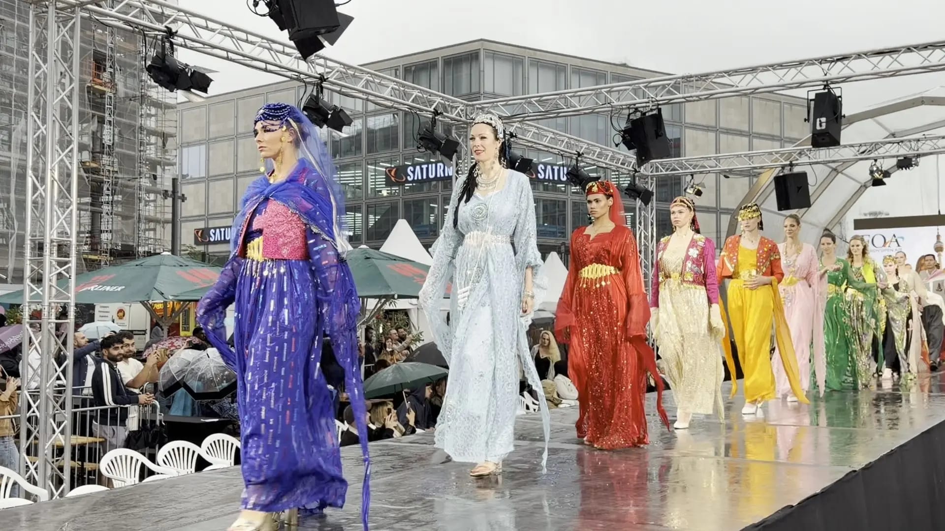 Kurdish designer represents Germany and Kurdistan at international fashion show in Berlin