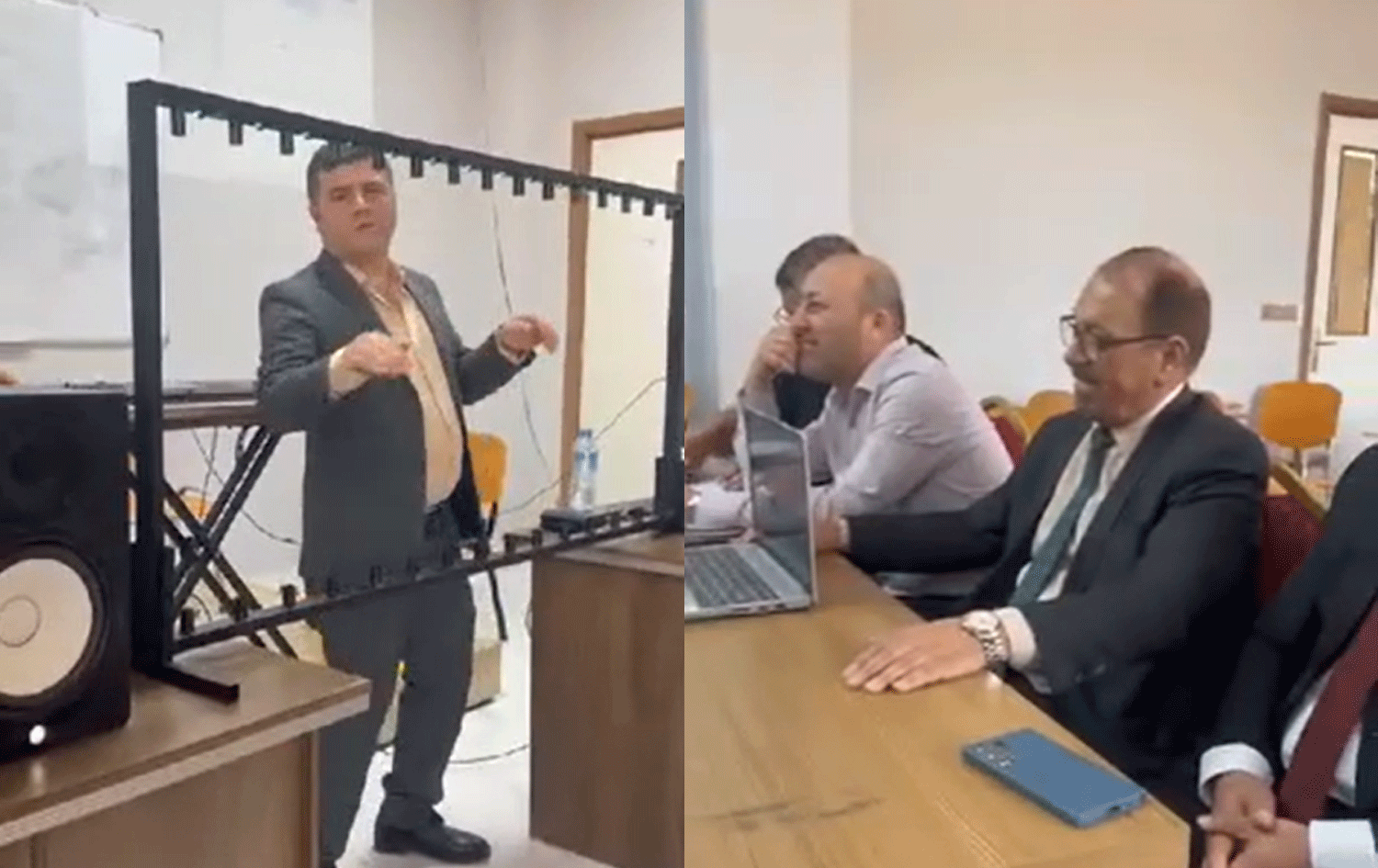 Erbilli genç sanat ve mühendisliği ‘lazerli enstrüman’da buluşturdu