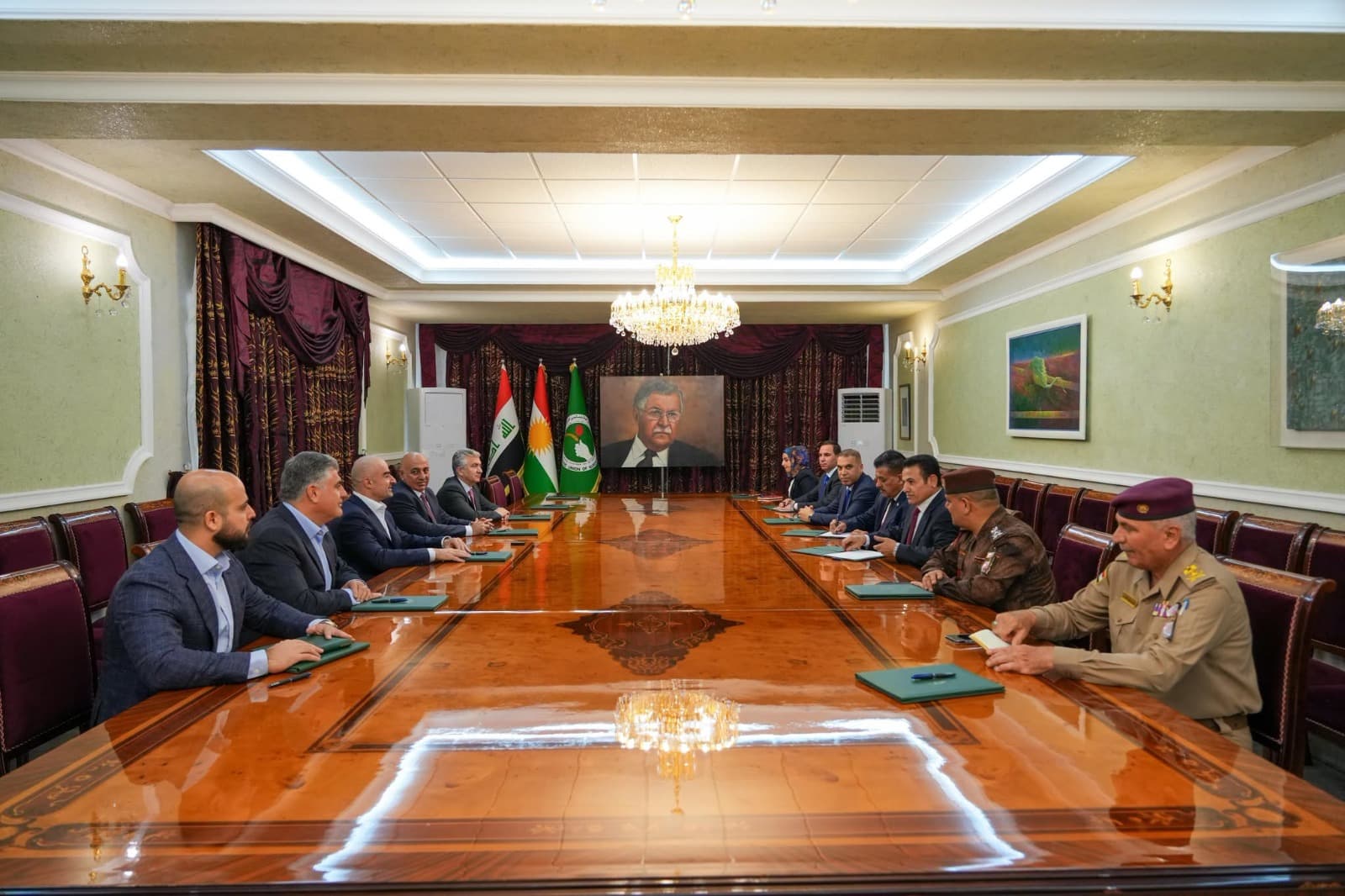 Iraqi delegation discusses Baghdad-Tehran security deal with Kurdish officials in Sulaimani