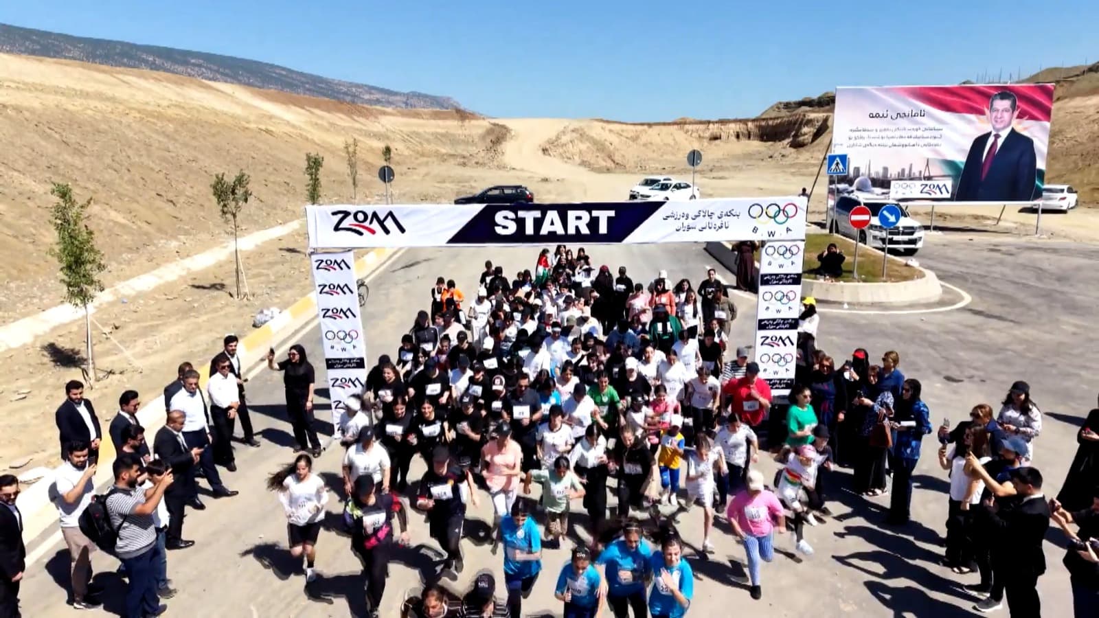 Soran hosts first marathon for women