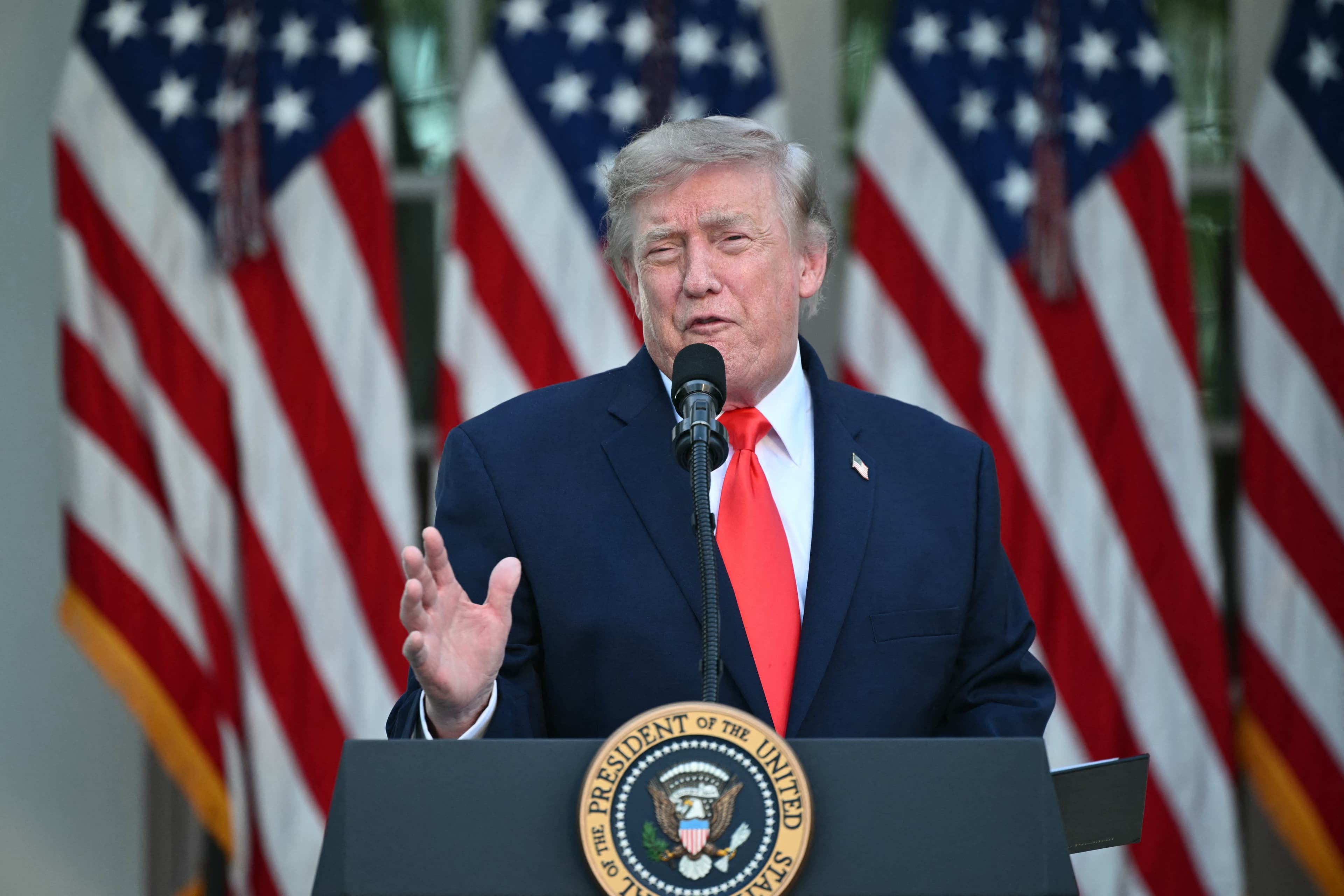 Trump: Me li Tengava Hurmizê 3 dronên Îranê xistin xwarê