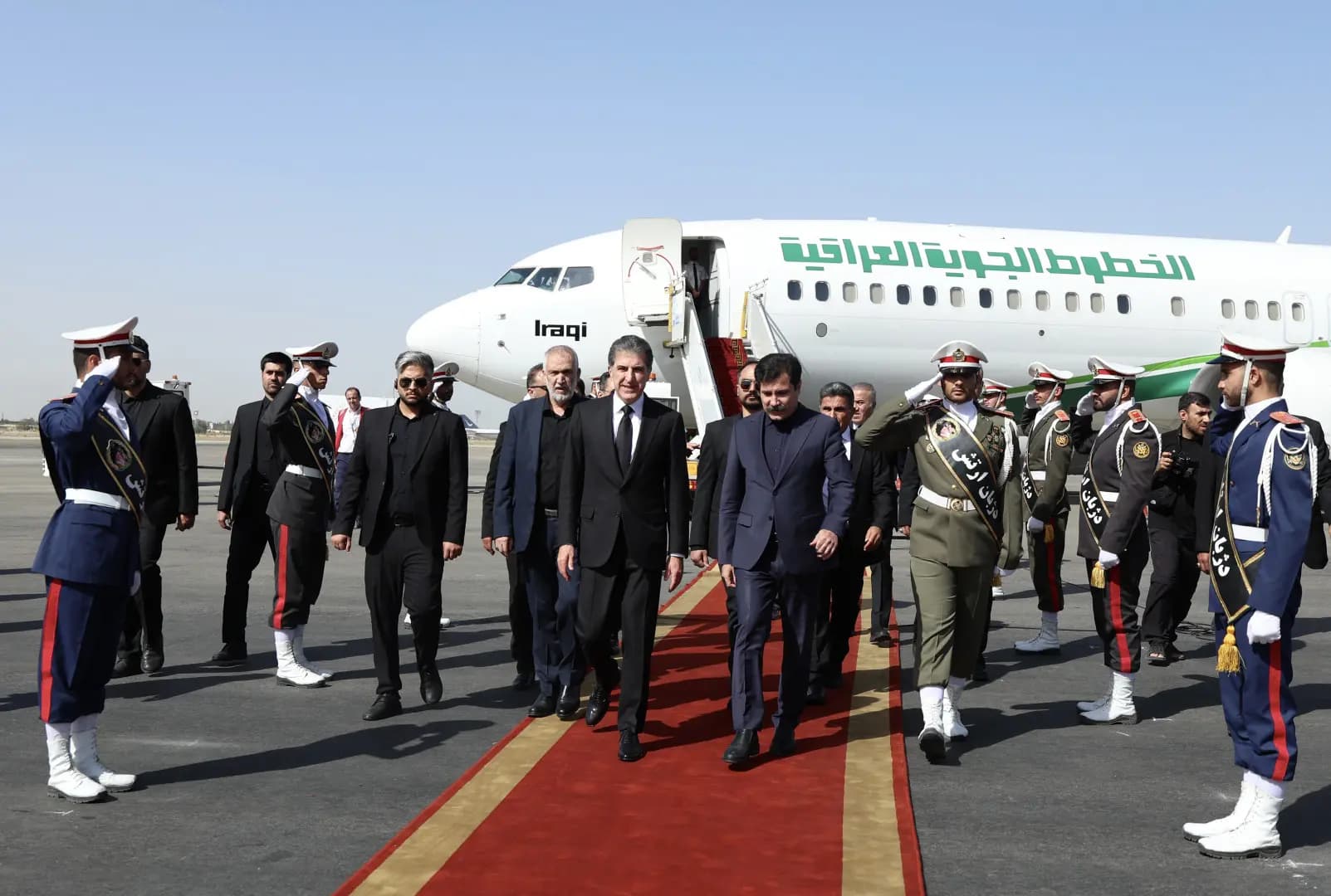 Başkan Neçirvan Barzani, Ali Hamaney'in cenaze töreni için Tahran'da