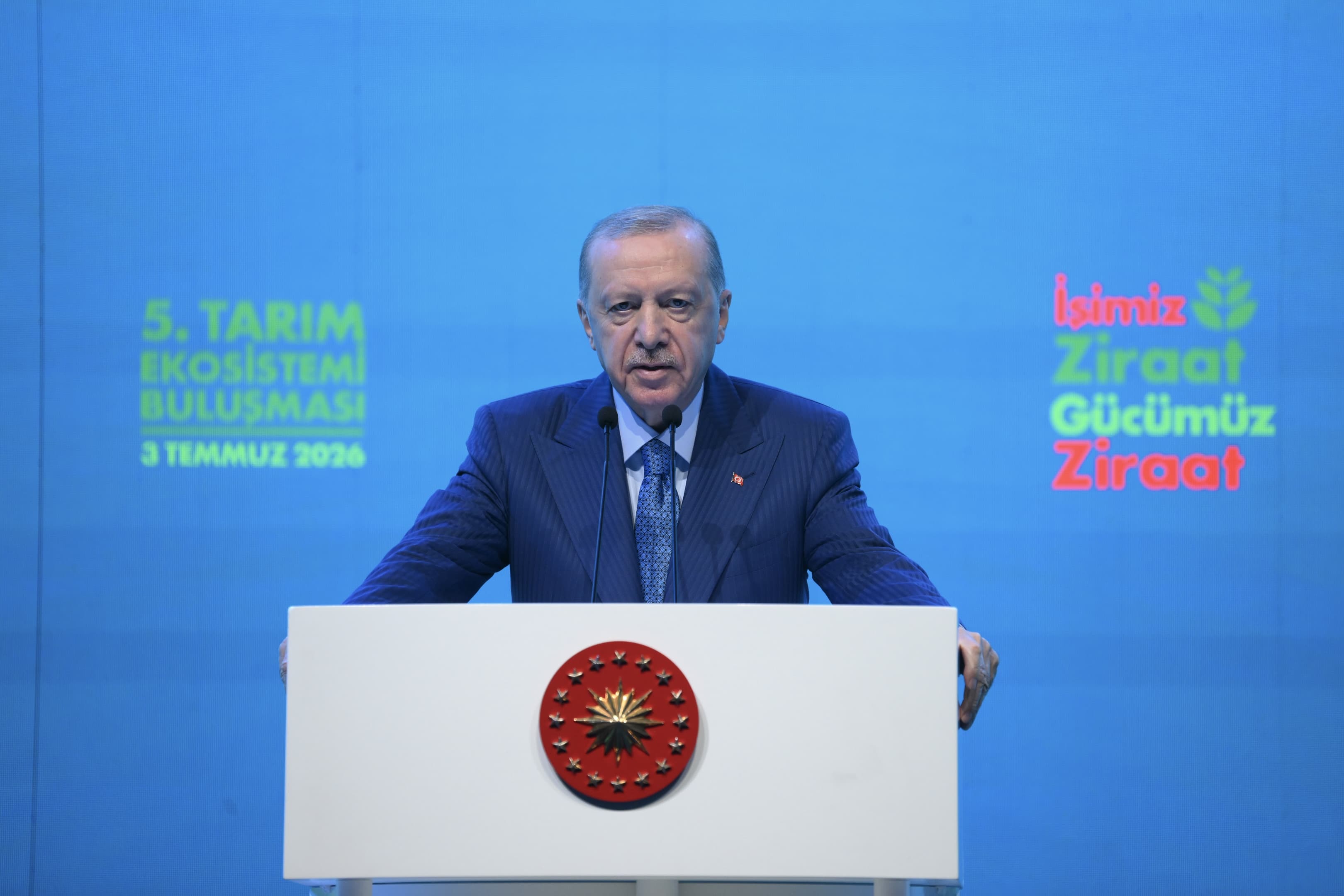 Erdoğan: Kadın ve genç çiftçilere kredi limiti 5 milyon liraya çıkarılıyor