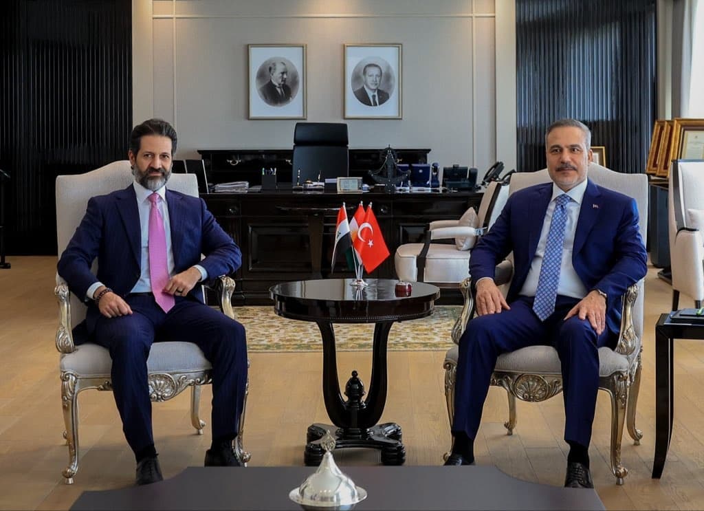Qubad Talebanî û Hakan Fîdan civiyan, mijar pêvajo ye