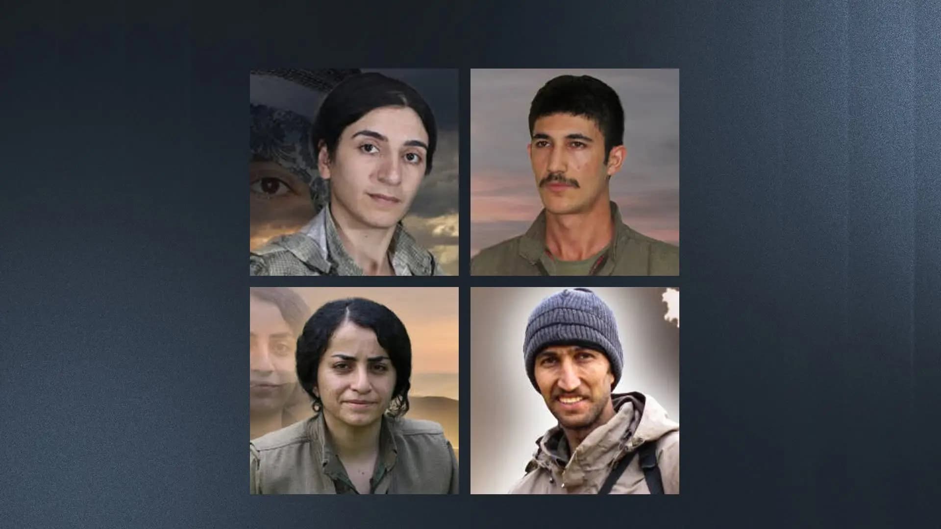PJAKê nasnameya 4 gerîlayên ku li Mehabadê canê xwe ji dest daye eşkere kir