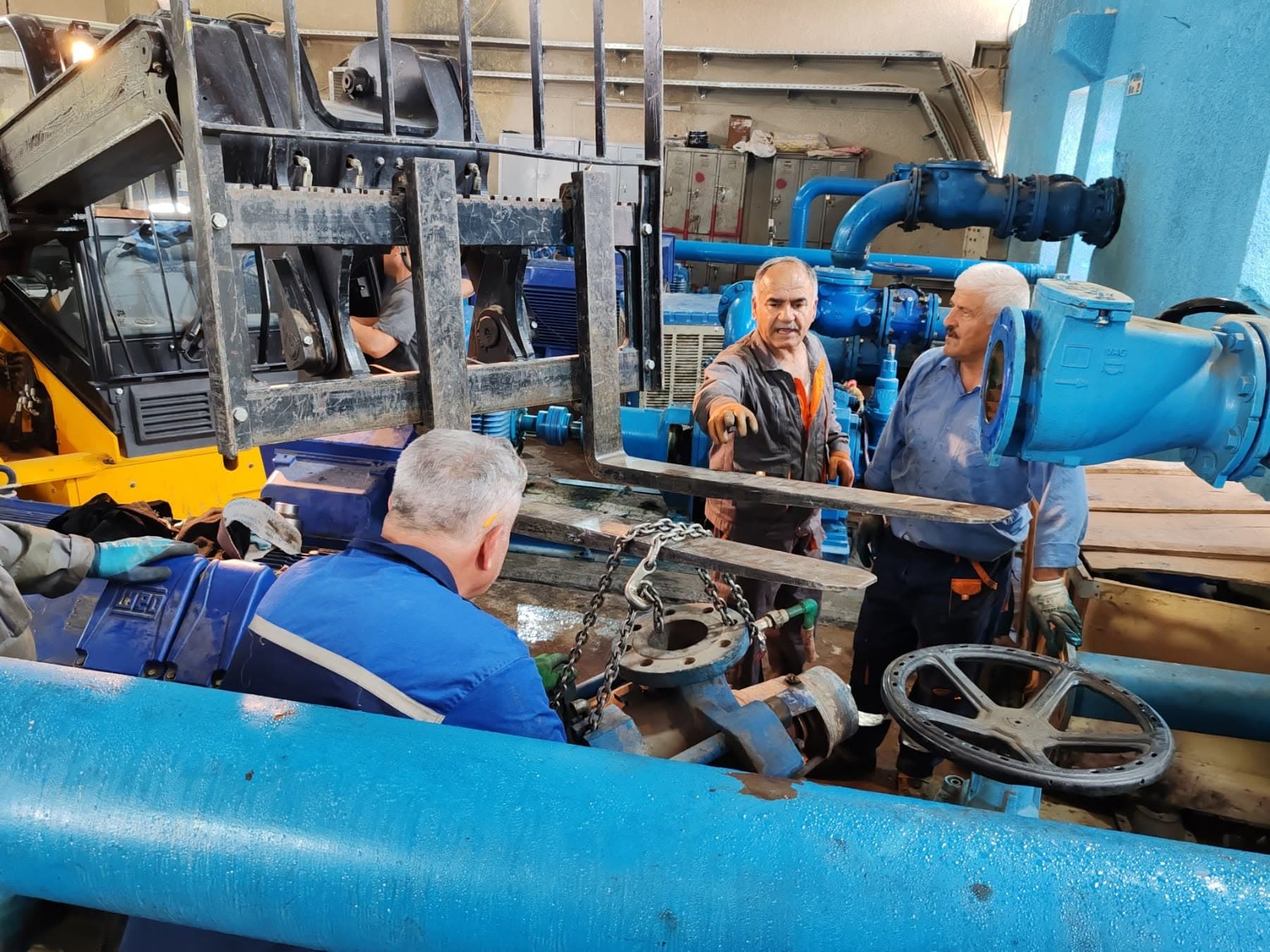 تێکچوونی پەمپ بەشێک لە دانیشتووانی سلێمانی بێ ئاو دەکات