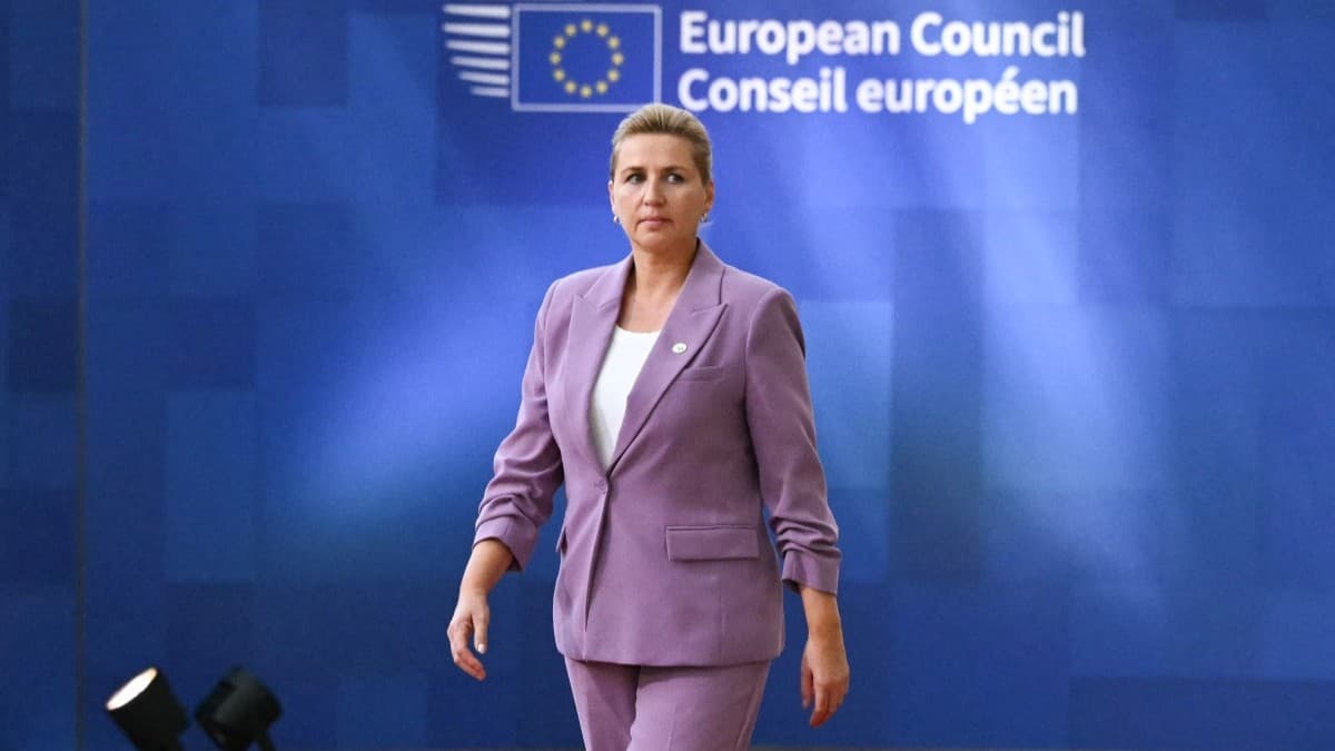 مێتە فرێدریکسن، سەرۆکوەزیرانی دانیمارک. وێنە: AFP