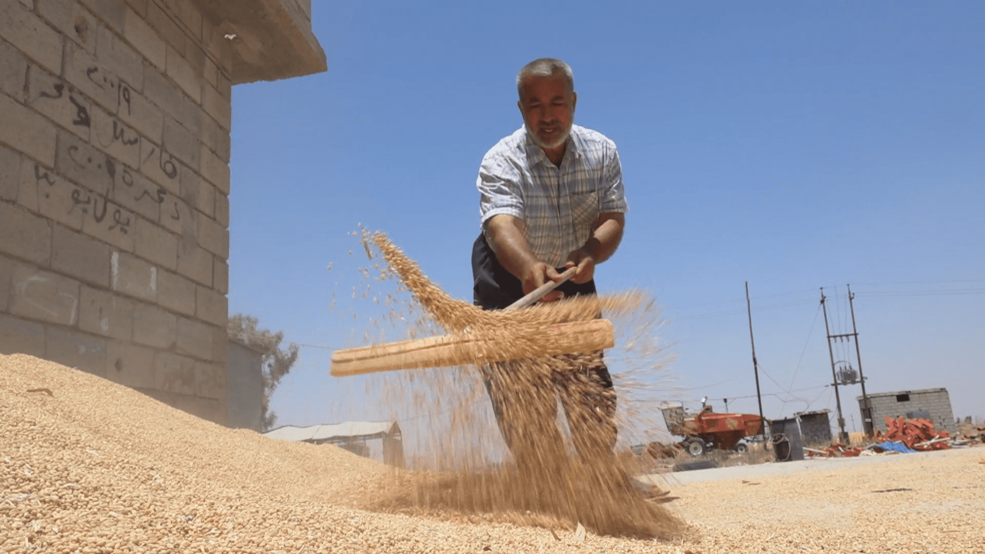 لینکی نۆرەی گەنم بۆ جووتیارانی کورد و تورکمان لە سنووری کەرکووک داخراوە