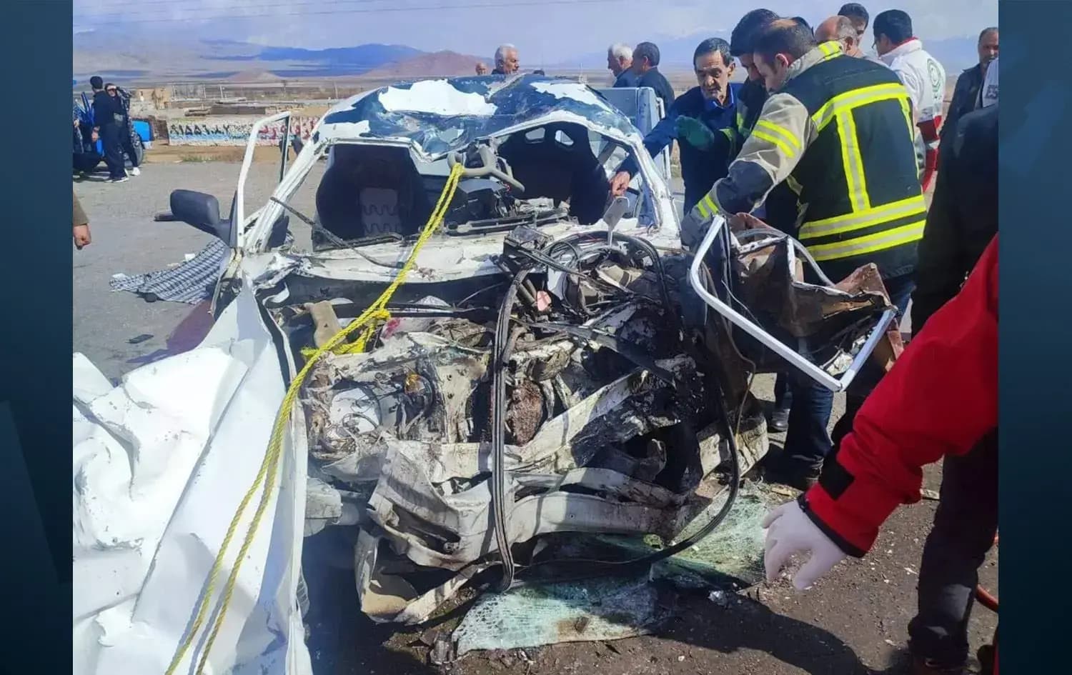 Urmiye’de 24 saatte 96 trafik kazası meydana geldi
