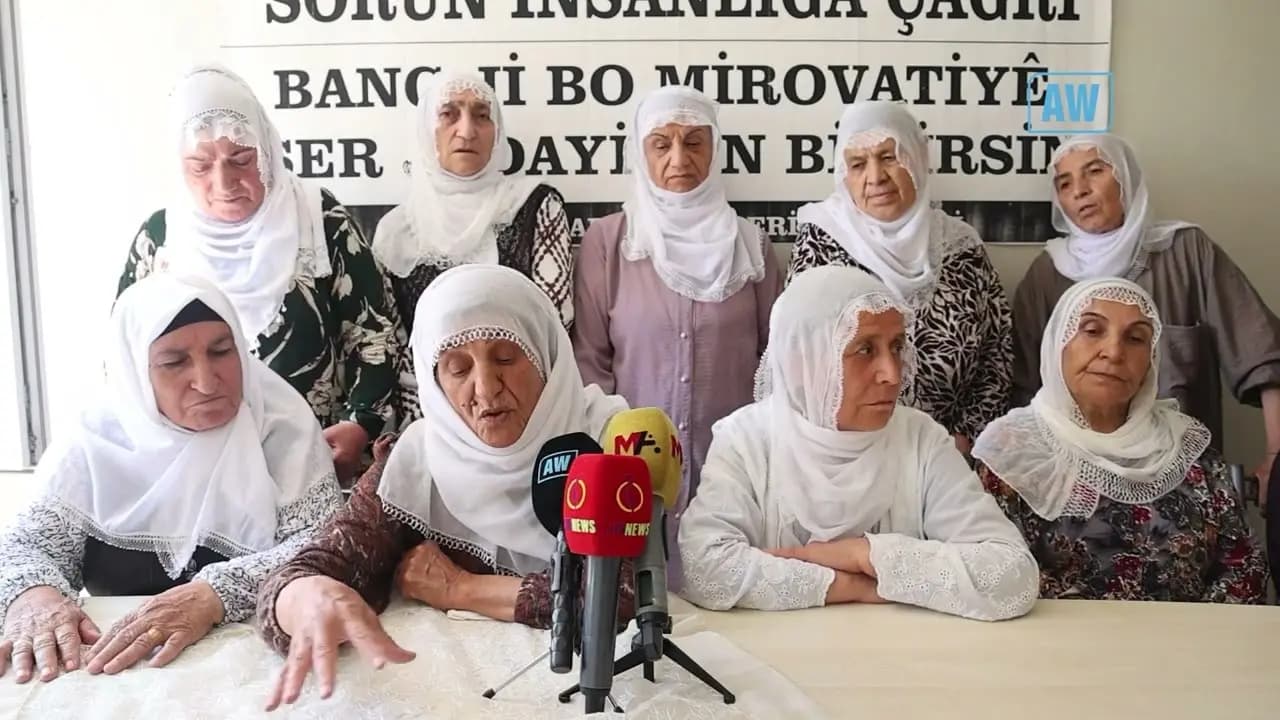 Barış annelerinden çağrı: Biz artık barışı görmek istiyoruz