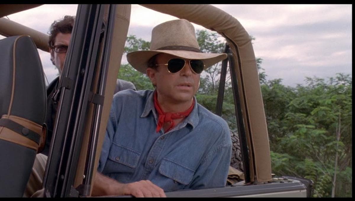 Aktör Sam Neill, Jurassic Park filmlerinde Dr. Alan Grant karakterini canlandırmıştı. / Foto: Arşiv