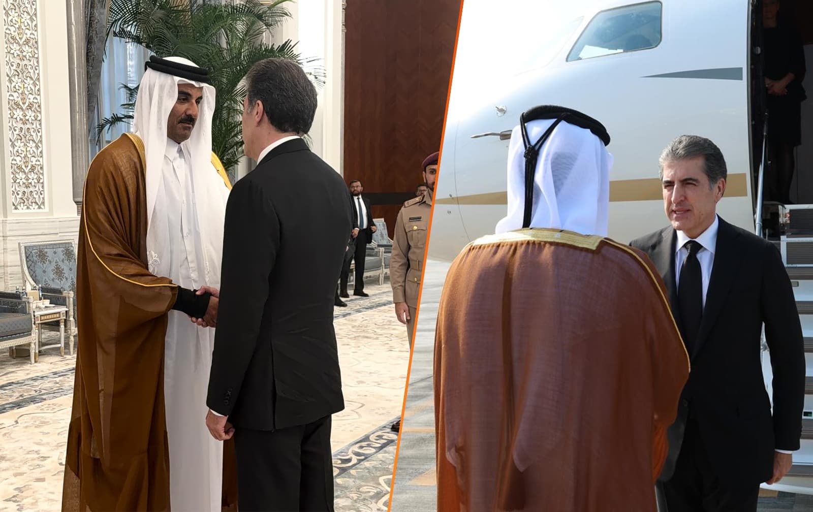 President Barzani arrives in Doha to offer condolences on passing of Qatar’s Father Emir