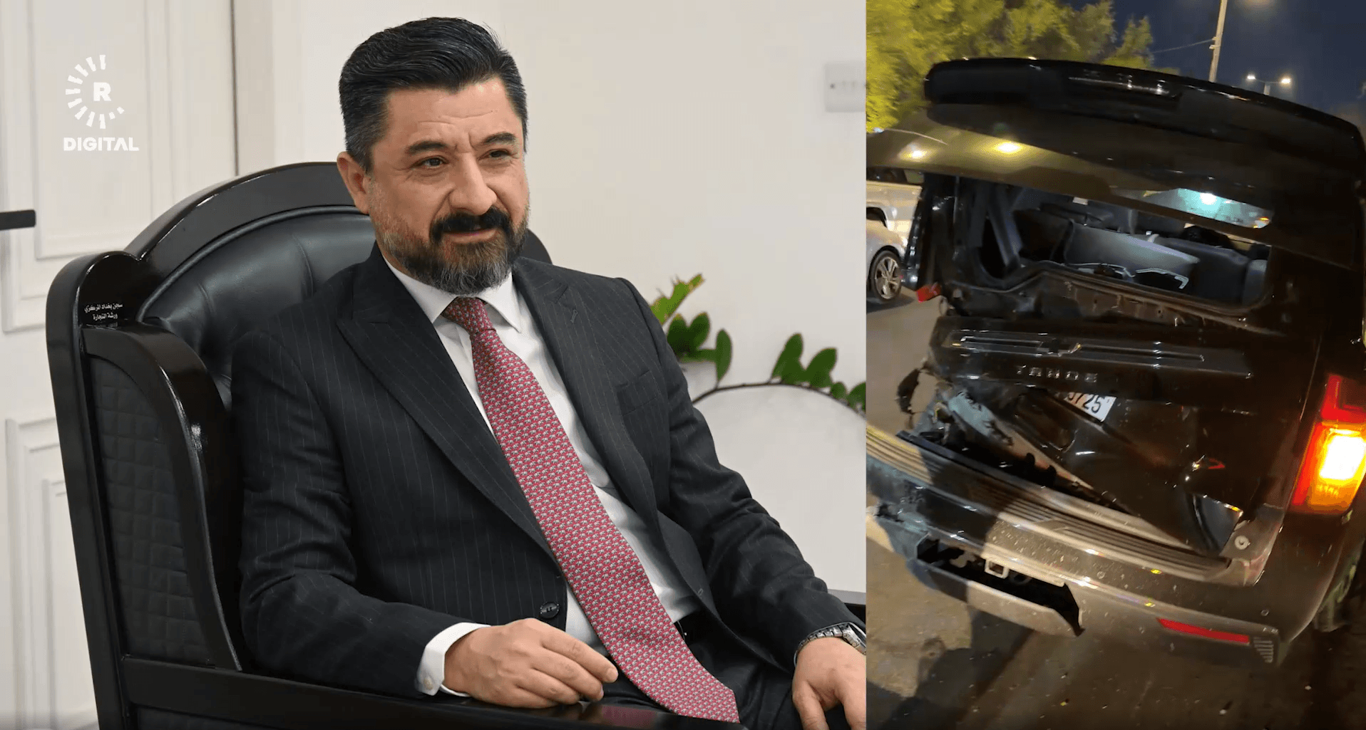 Irak’ta Kürt bakan trafik kazası geçirdi