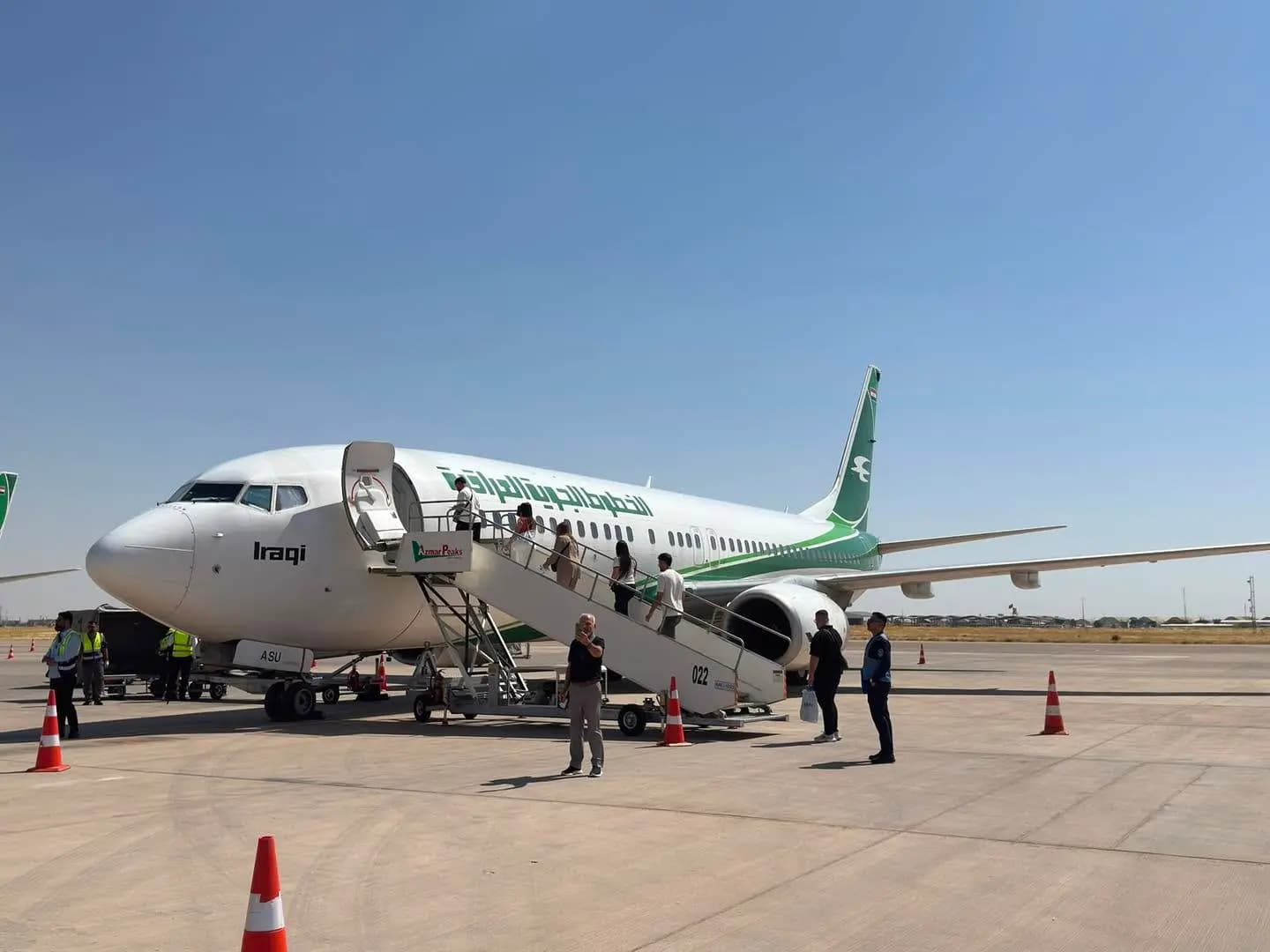 Kerkük-Antalya arasında ilk direkt uçuş gerçekleştirildi