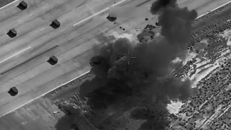 ABD Merkez Komutanlığı (CENTCOM), ABD'nin İran'da düzenlediği saldırıların görüntülerini paylaşmıştı. / Foto: Reuters