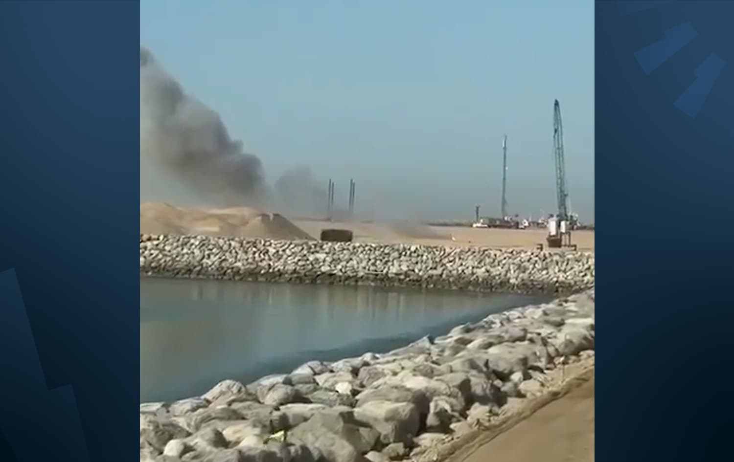 Drone crashes at Iraq’s southern port as Kuwait reports Iranian drone, missile attacks