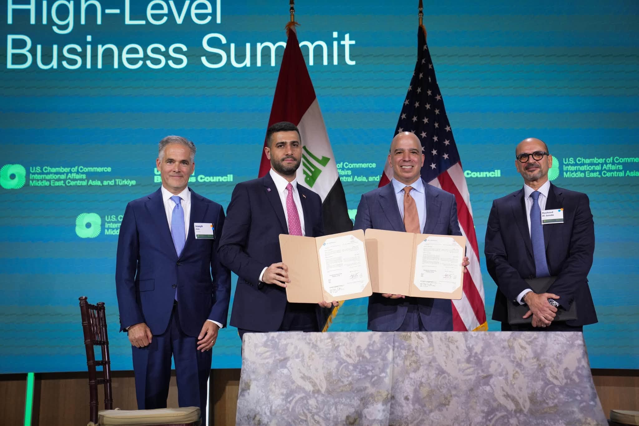 48 رێککەوتن لەنێوان عێراق و ئەمریکا واژۆ کران و جی پی مۆرگان لقێکی لە عێراق دەکاتەوە