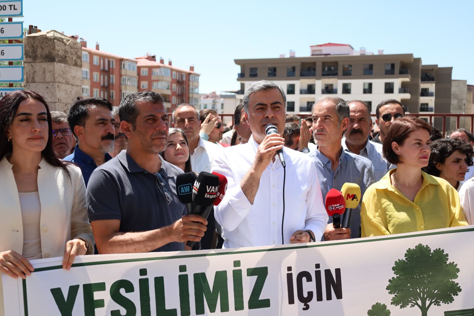 Van'da askeri lojman planına tepki: ‘Bu alan halkın kullanımına açık yeşil alan olmalı’
