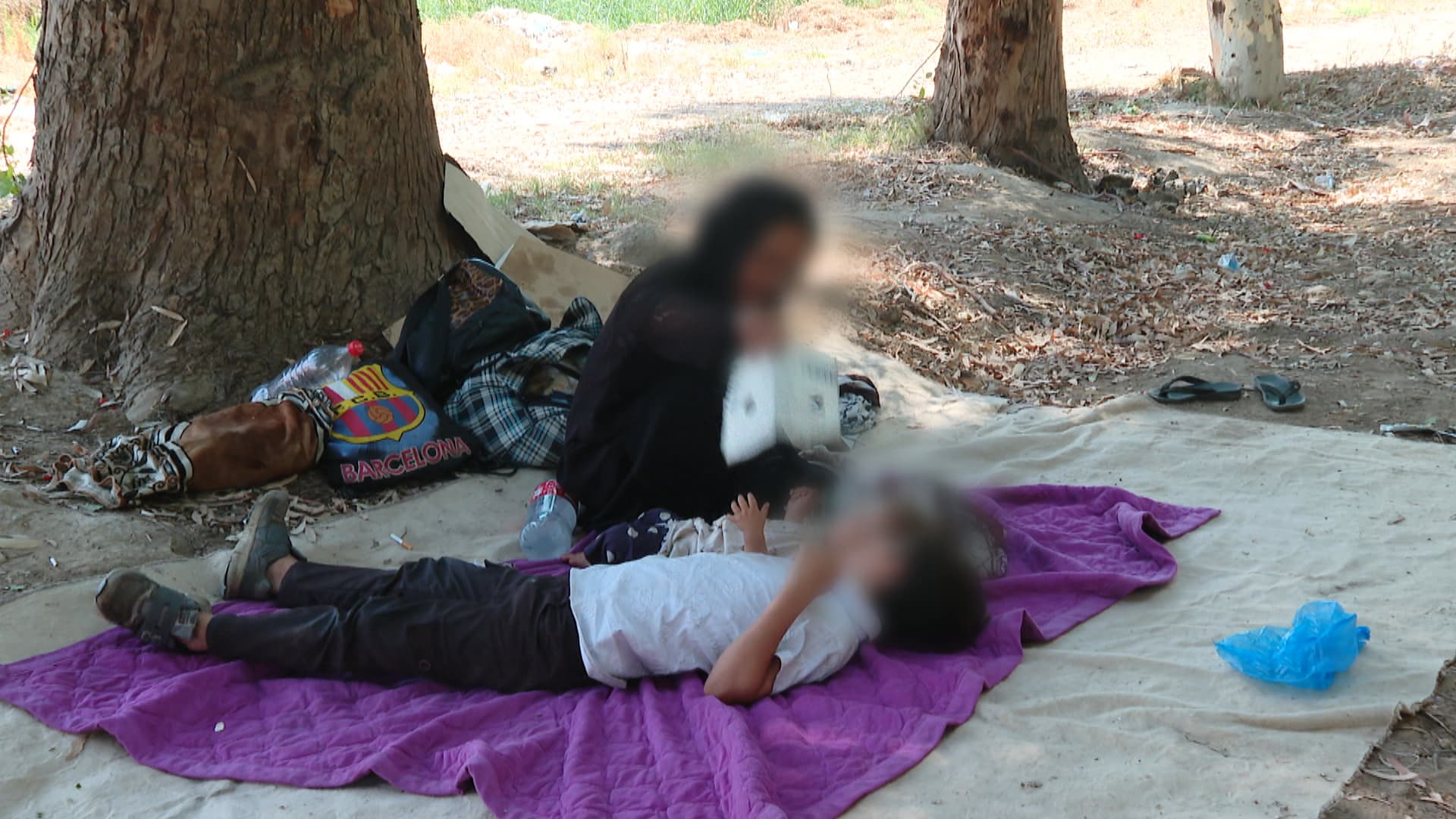 دوای 16 ساڵ دابڕان و 'حاشاکردن'؛ دایکێک و دوو منداڵ لە ناو پارک و شەقامەکان دەخەون