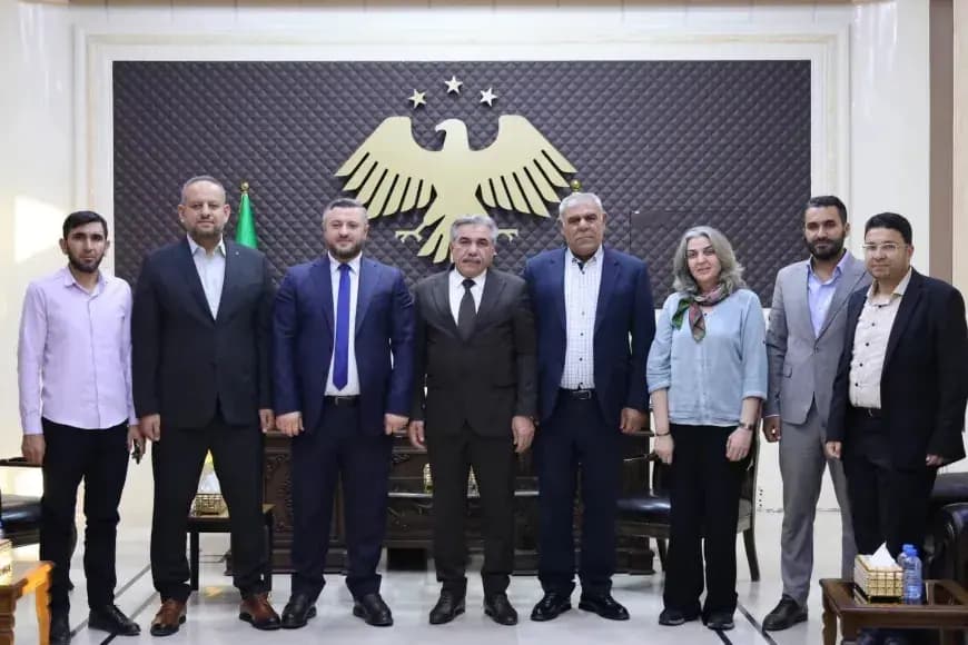 Haseke Valisi yeni atanan yöneticilerle bir araya geldi