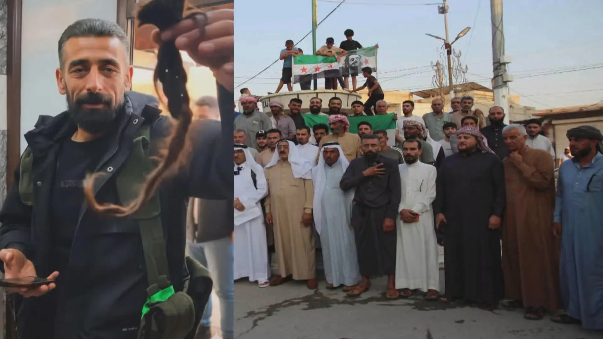 Kürt kadın savaşçının saçlarını kesen Deheş, Girê Spî’de ortaya çıktı