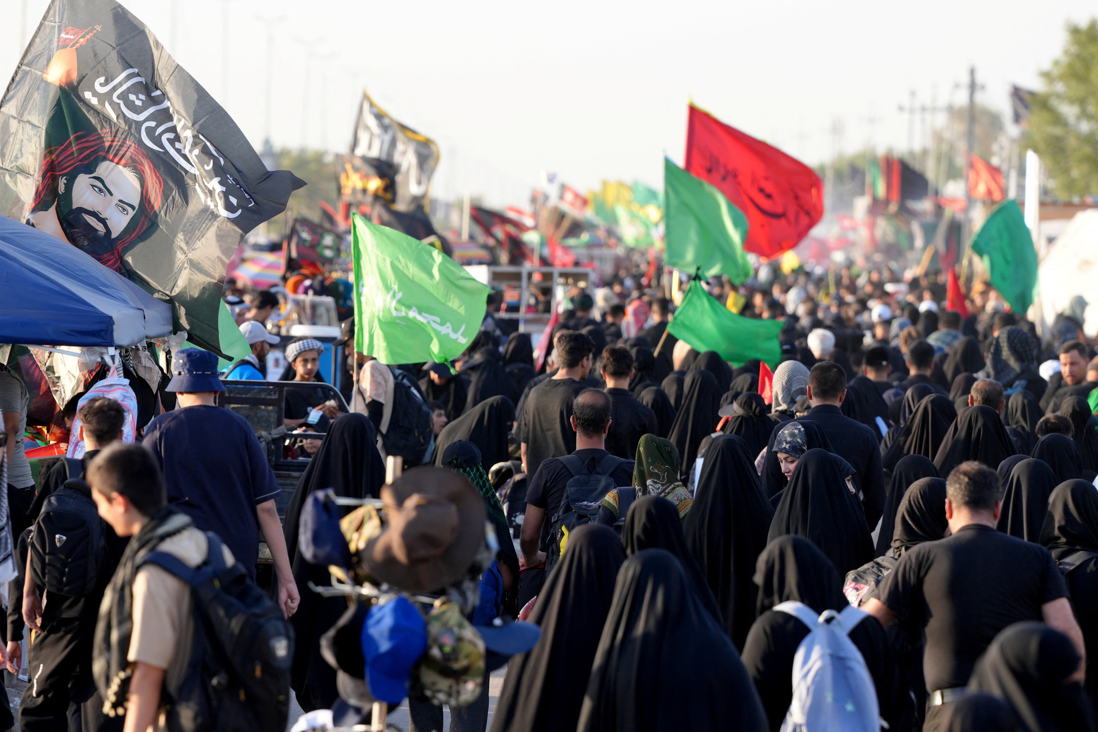 ژمارەیەک زیارەتکا. وێنە: AFP