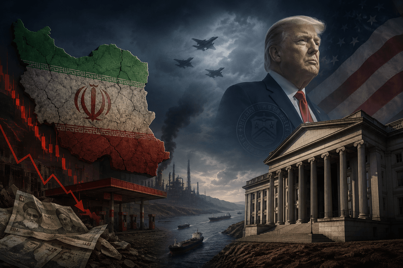 بەرپرسانی ئەمریکا: سزاکان لە بۆمب زیاتر زیان بە ئێران دەگەیێنن