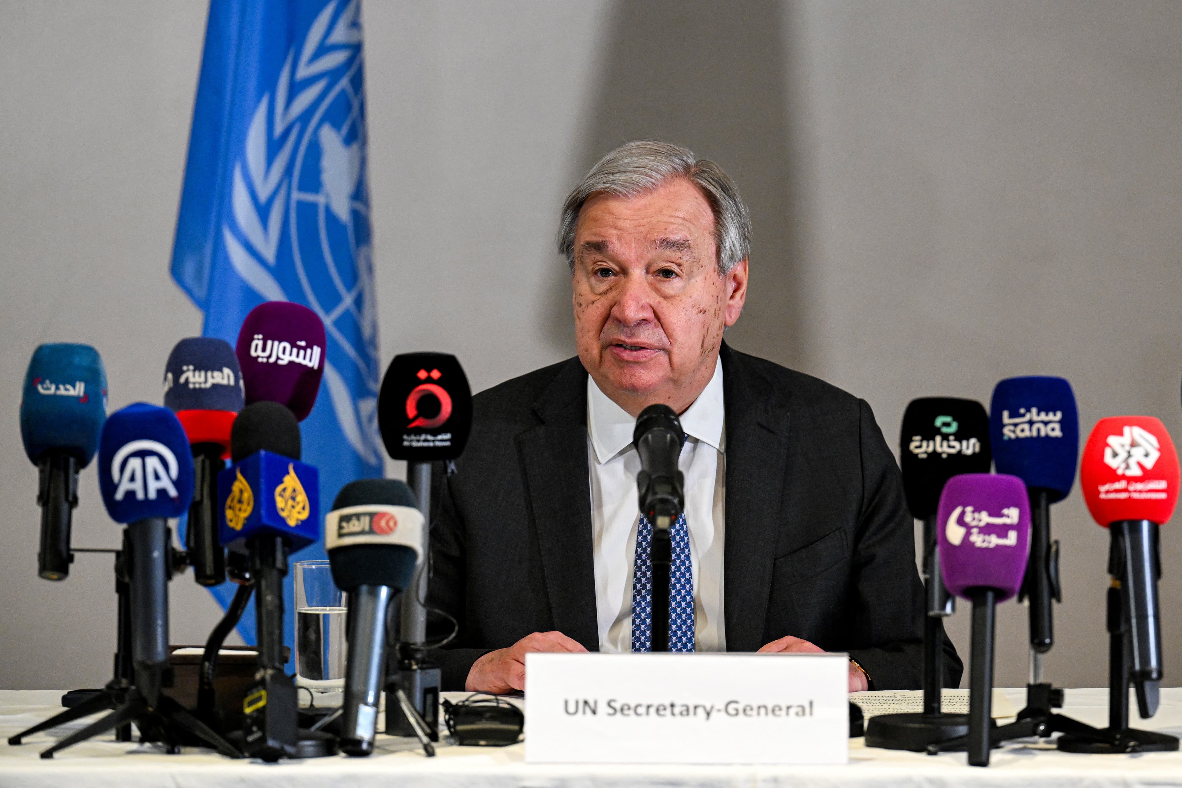 UN Chief’s Syria visit draws Kurdish criticism after failure to meet with SDF leader