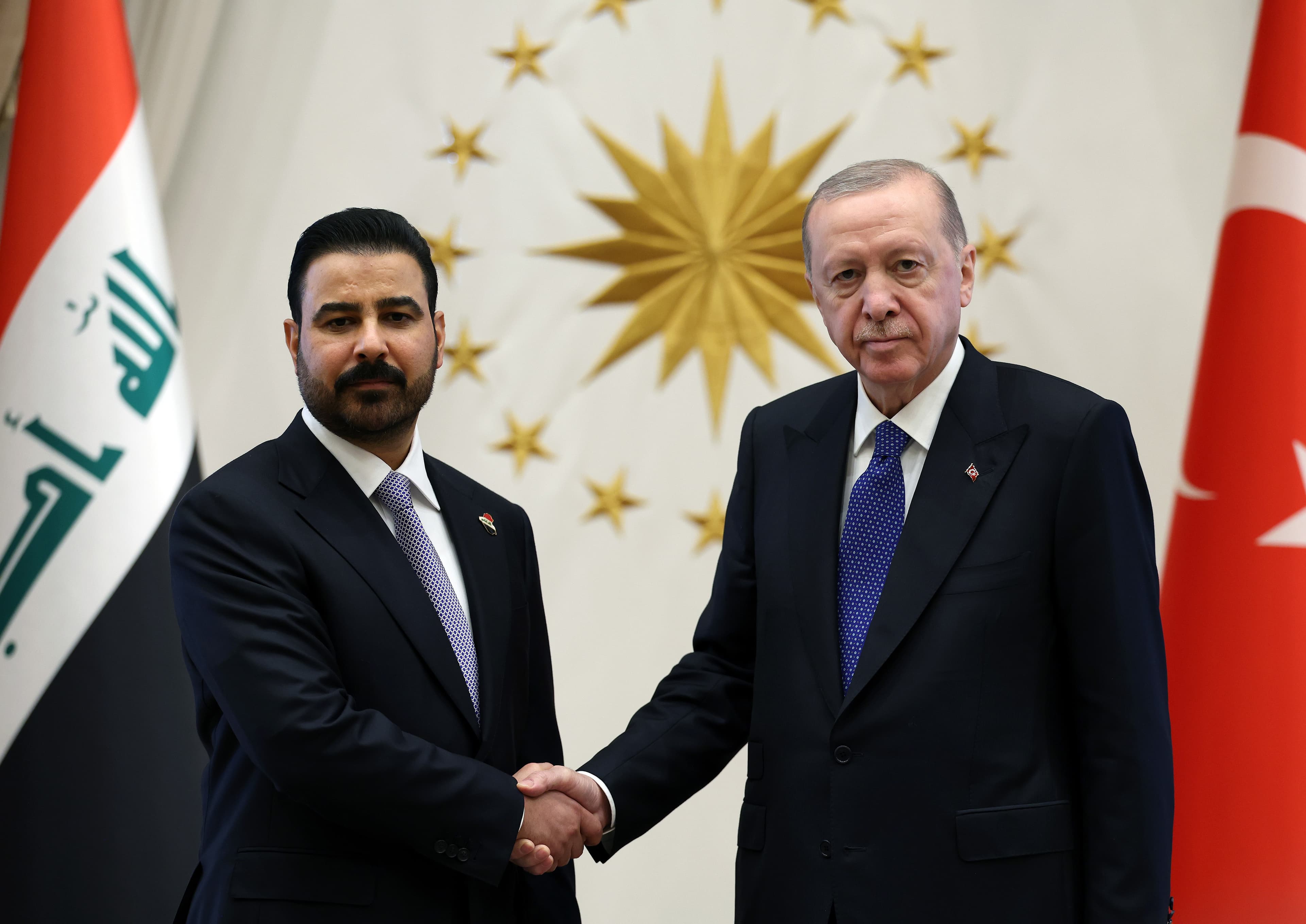 Turkish president receives Iraqi PM in Ankara