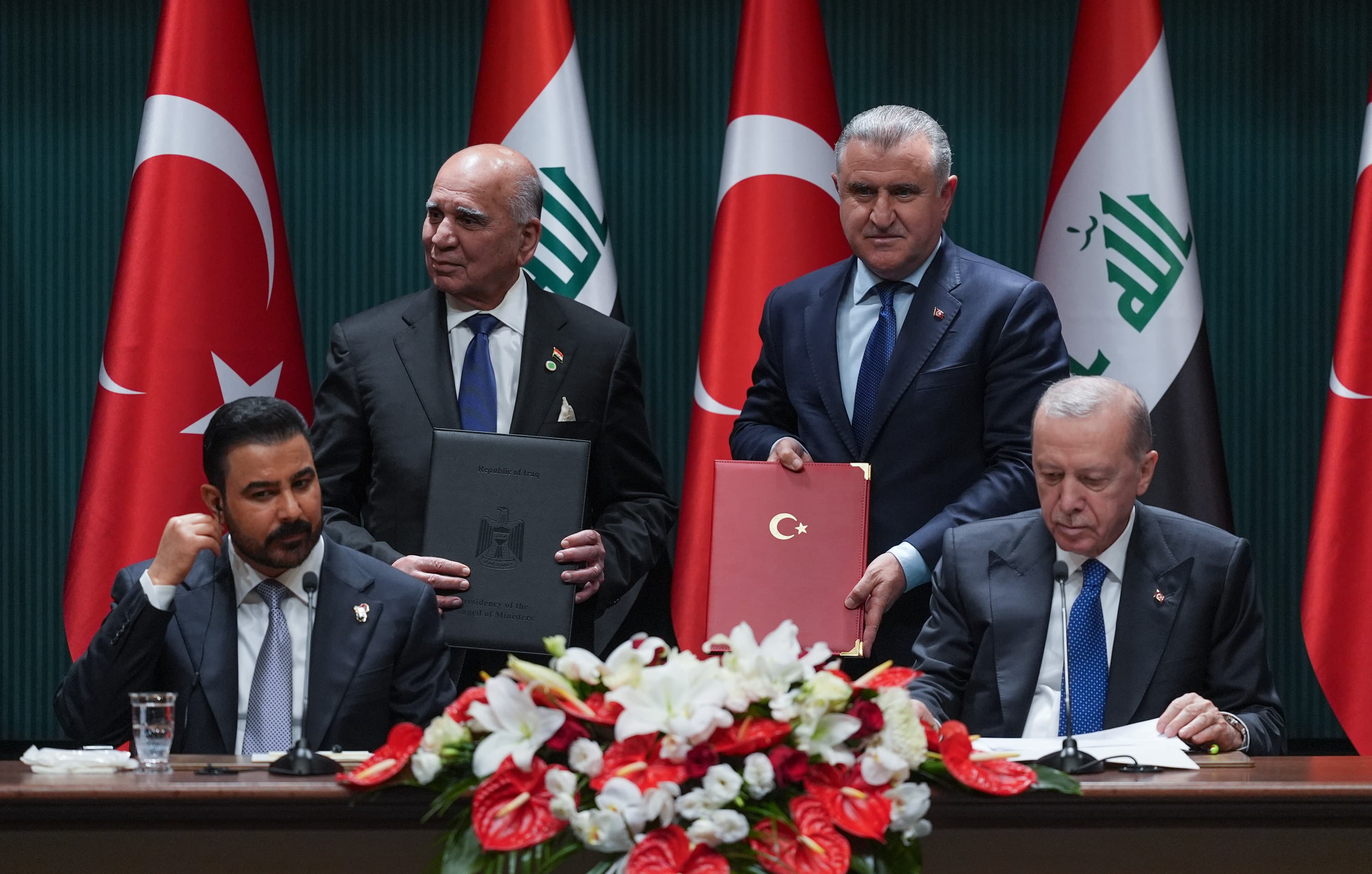 Türkiye ile Irak arasında 3 anlaşma imzalandı