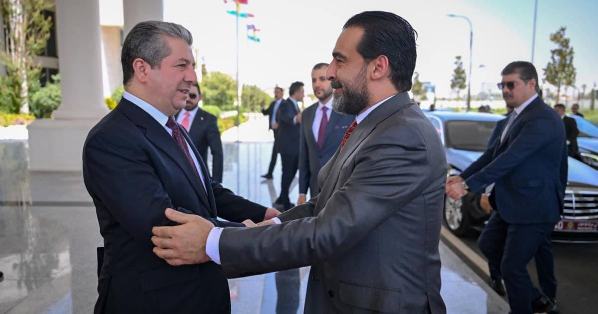 مەسرور بارزانی و محەممەد حەلبووسی: بێ جیاوازی خزمەتی هاووڵاتییانی عێراق بکرێت
