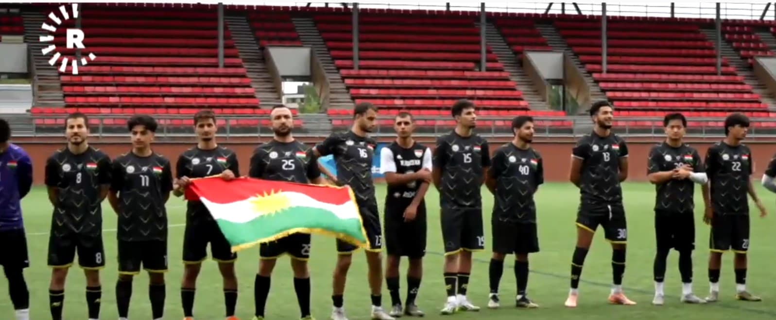Finlandiya'daki Kürdistan Futbol Takımı ikinci oldu