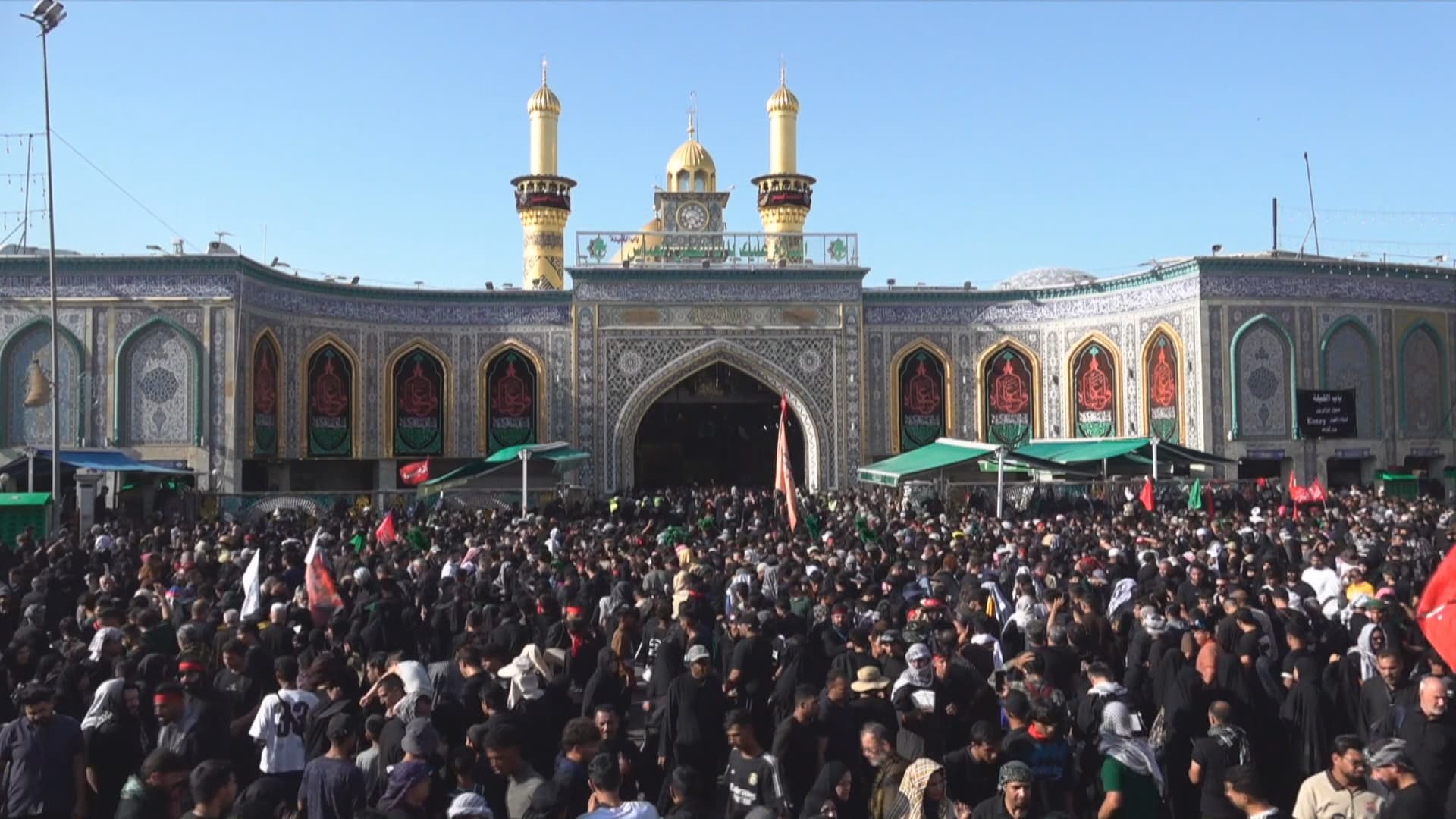 بە بەشداریی ملیۆنان کەس چلەی ئیمام حوسێن لە کەربەلا بەڕێوەدەچێت