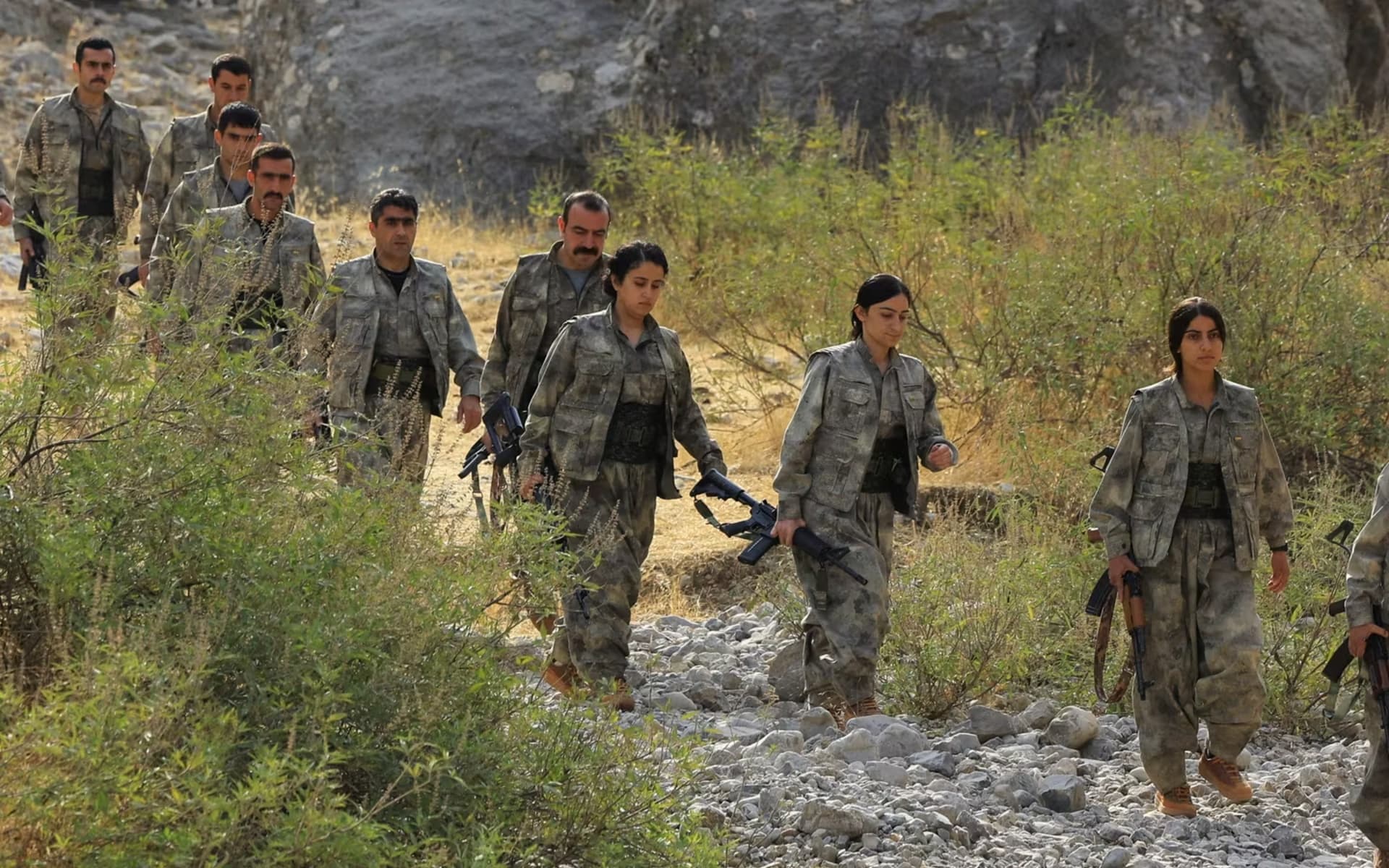 پەکەکە 81 پێگەی لەسەر سنووری هەرێمی کوردستان و تورکیا چۆڵکرد