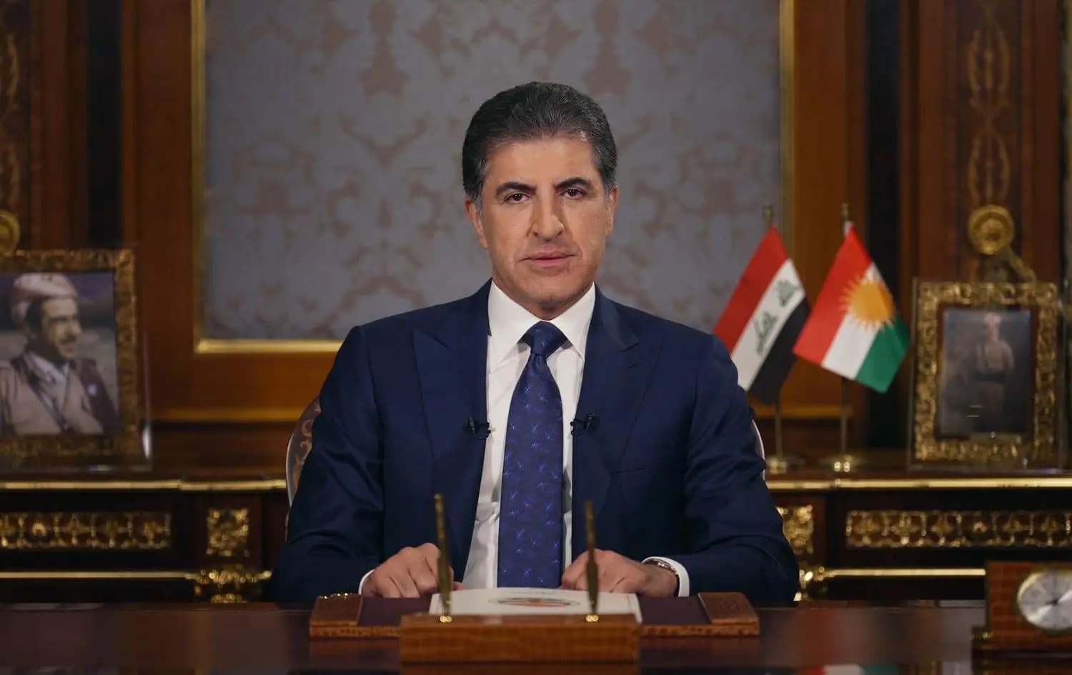Kürdistan Bölgesi Başkanı Neçirvan Barzani