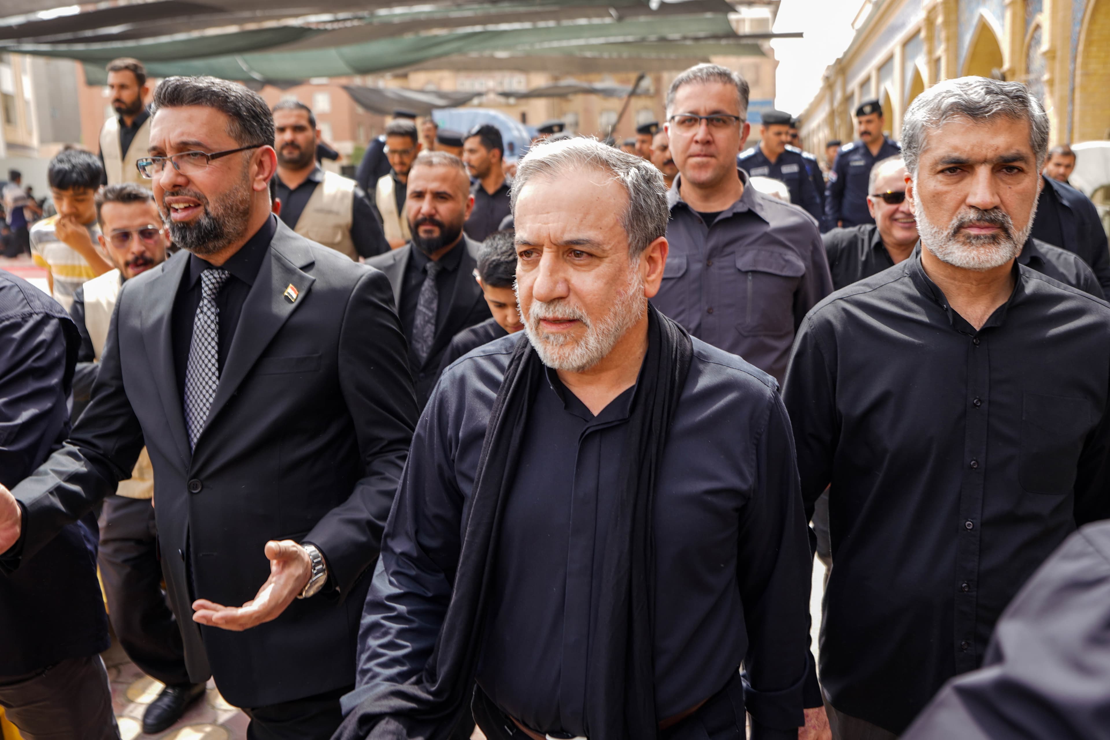 Erakçi, Erbain yürüyüşü için Kerbela'da