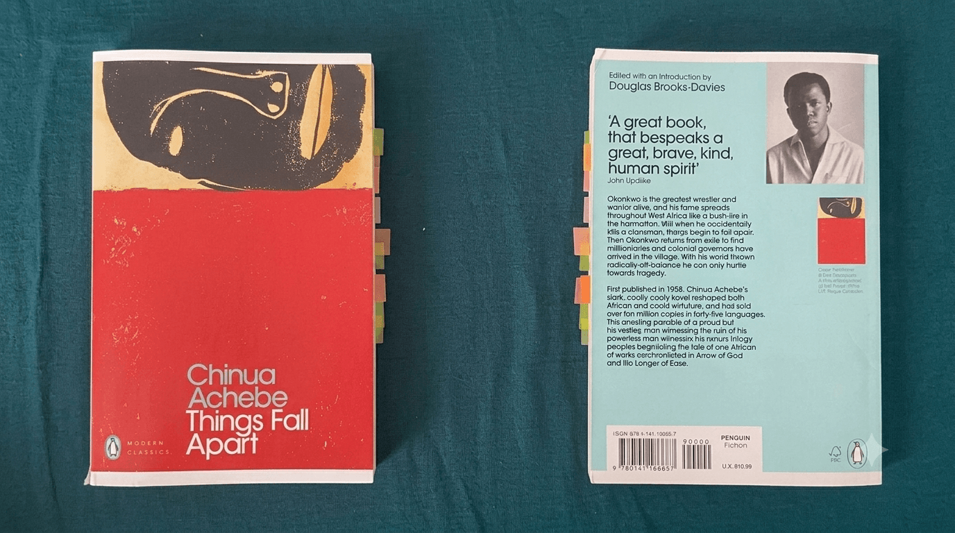 Pirtûka Chinua Achebe ya bi navê “Things Fall Apart"ê / Wêne: Rûdaw