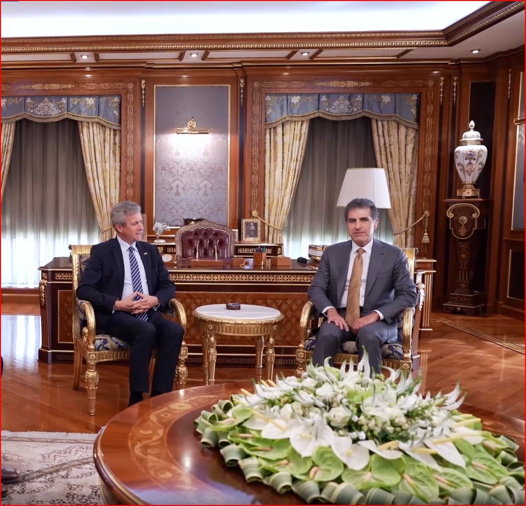 Konsulê Almanyayê xatir ji Nêçîrvan Barzanî xwest